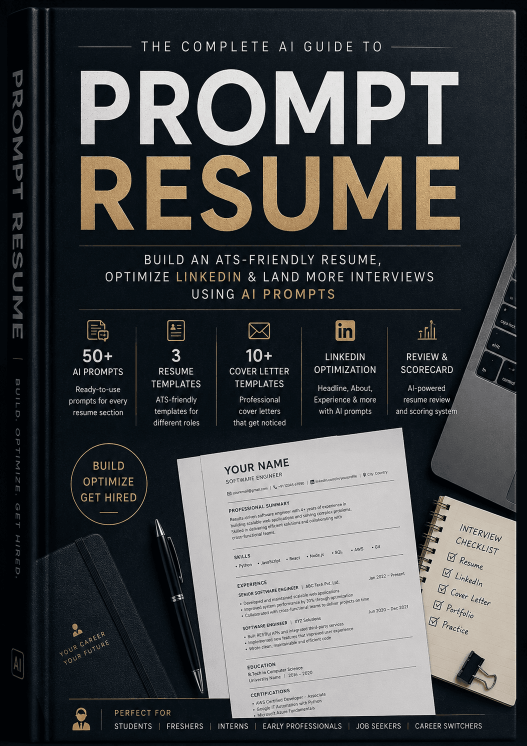 Prompt Resume Ebook Cover