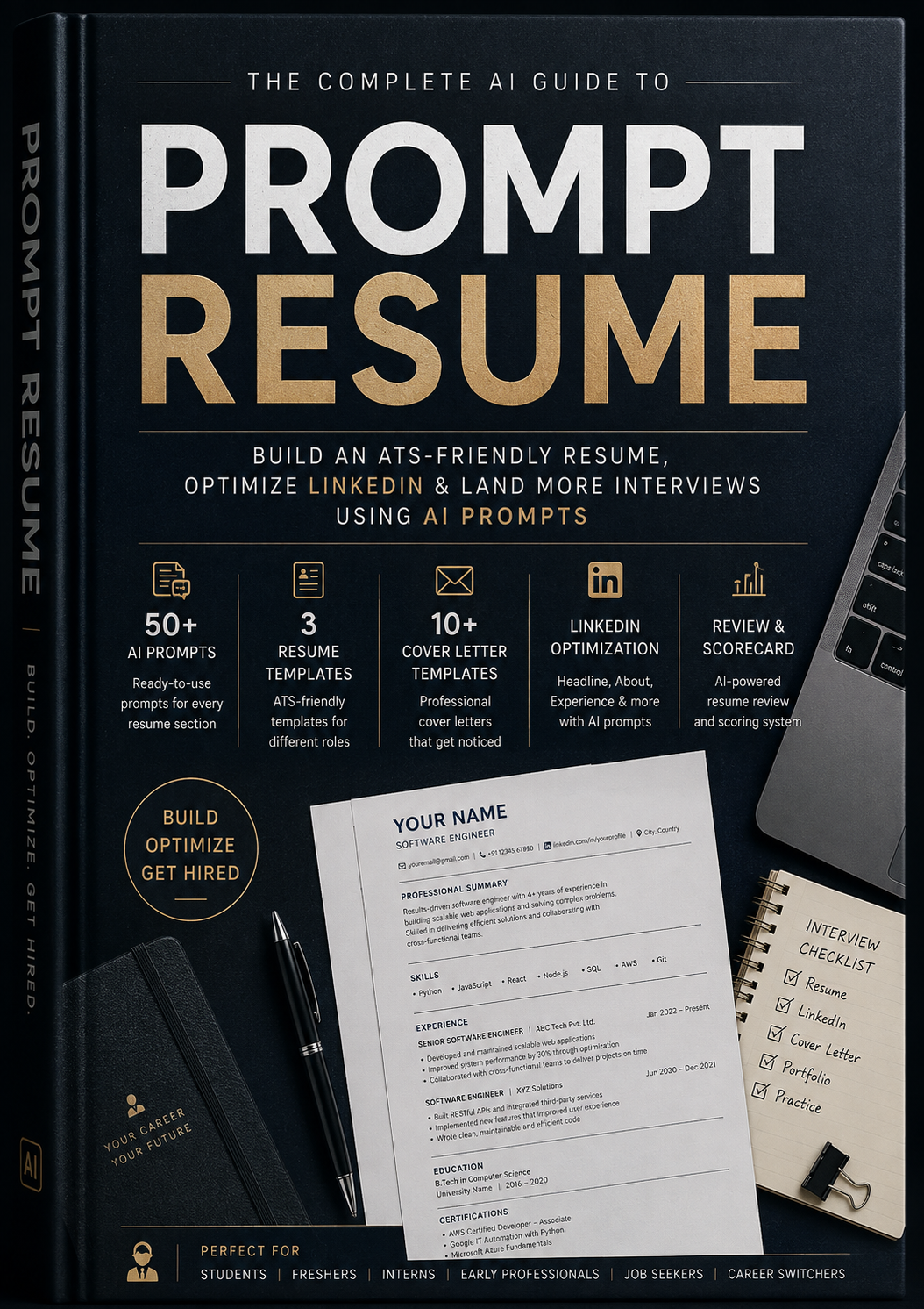 Prompt Resume Ebook Cover